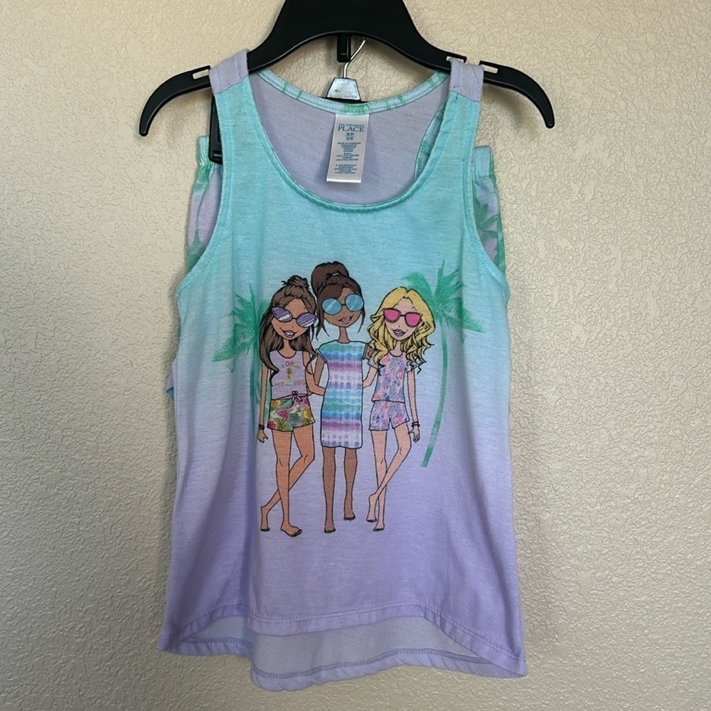 Girls pajama set size 5/6